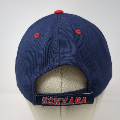 Gonzaga Bulldogs NCAA Top of the World Blue One Size Hat Cap Strapback GU Logo
