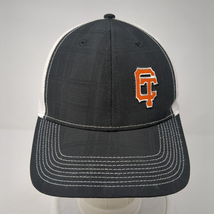 Cap America Golf Strapback Hat Black One Size Embroidered CT Colorblock