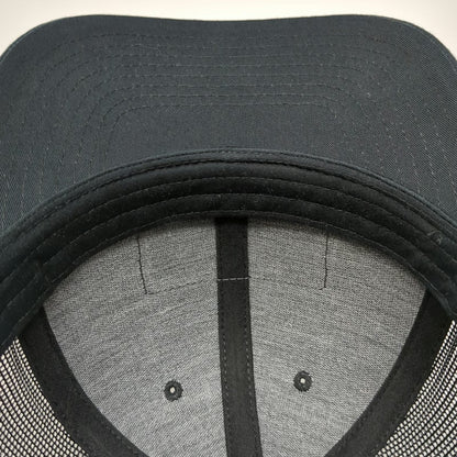 Richardson Trucker Hat Black One Size Carls Cycle Sales Mesh Snapback Patch Logo
