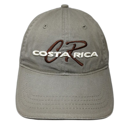 Arte & Metal Baseball Cap Green One Size Costa Rica Pura Vida Embroidery Hat
