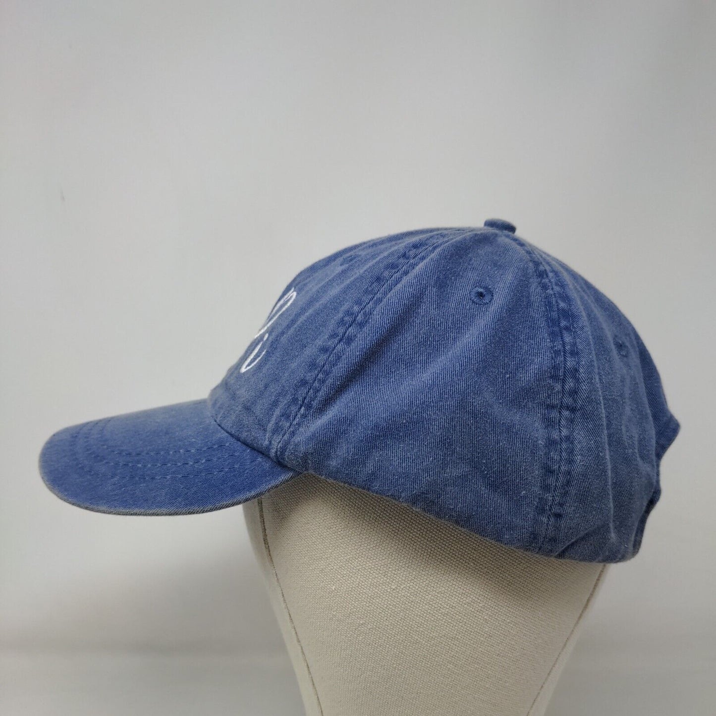 ADPi Slideback Hat Blue One Size Embroidered Lined Adjustable