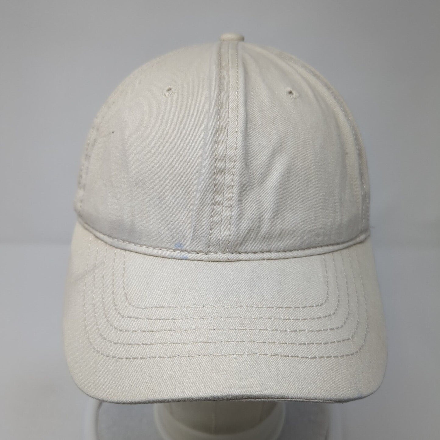 Unbranded Slideback Hat Tan Brown One Size Adjustable Blank 6 Panel
