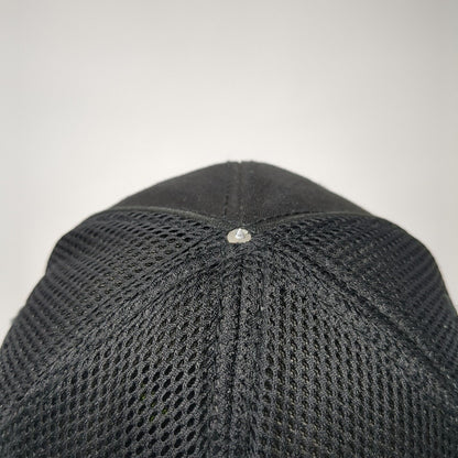 Bass Pro Shops Fitted Trucker Hat Black One Size Proflex Mesh Back Outdoor Cap
