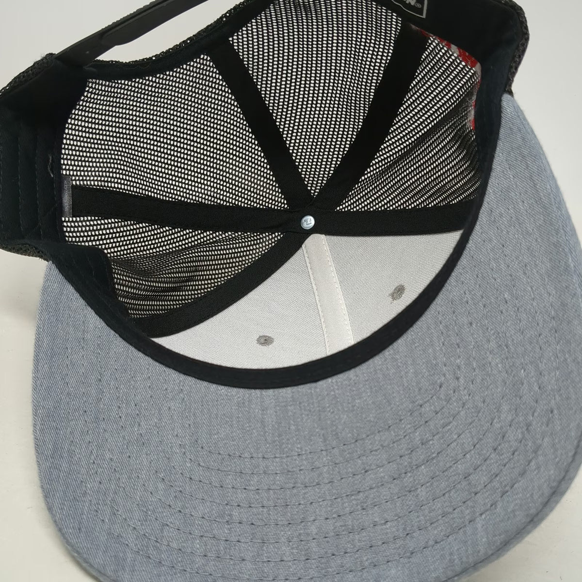 Richardson Trucker Hat Gray One Size Isuzu Diesel Mack Boring Parts Co.
