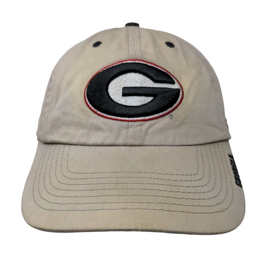 '47 Brand Men's Slideback Hat Tan Size OS Georgia Bulldogs Embroidered Logo