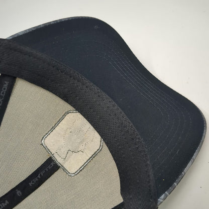 Kryptek Trucker Hat Gray OSFM Spartan Shield Typhon Camo Cooling Mesh Snapback