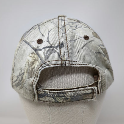 Dri-Duck Caterpillar CAT Baseball Cap Beige Camo One Size Strapback Work Hat
