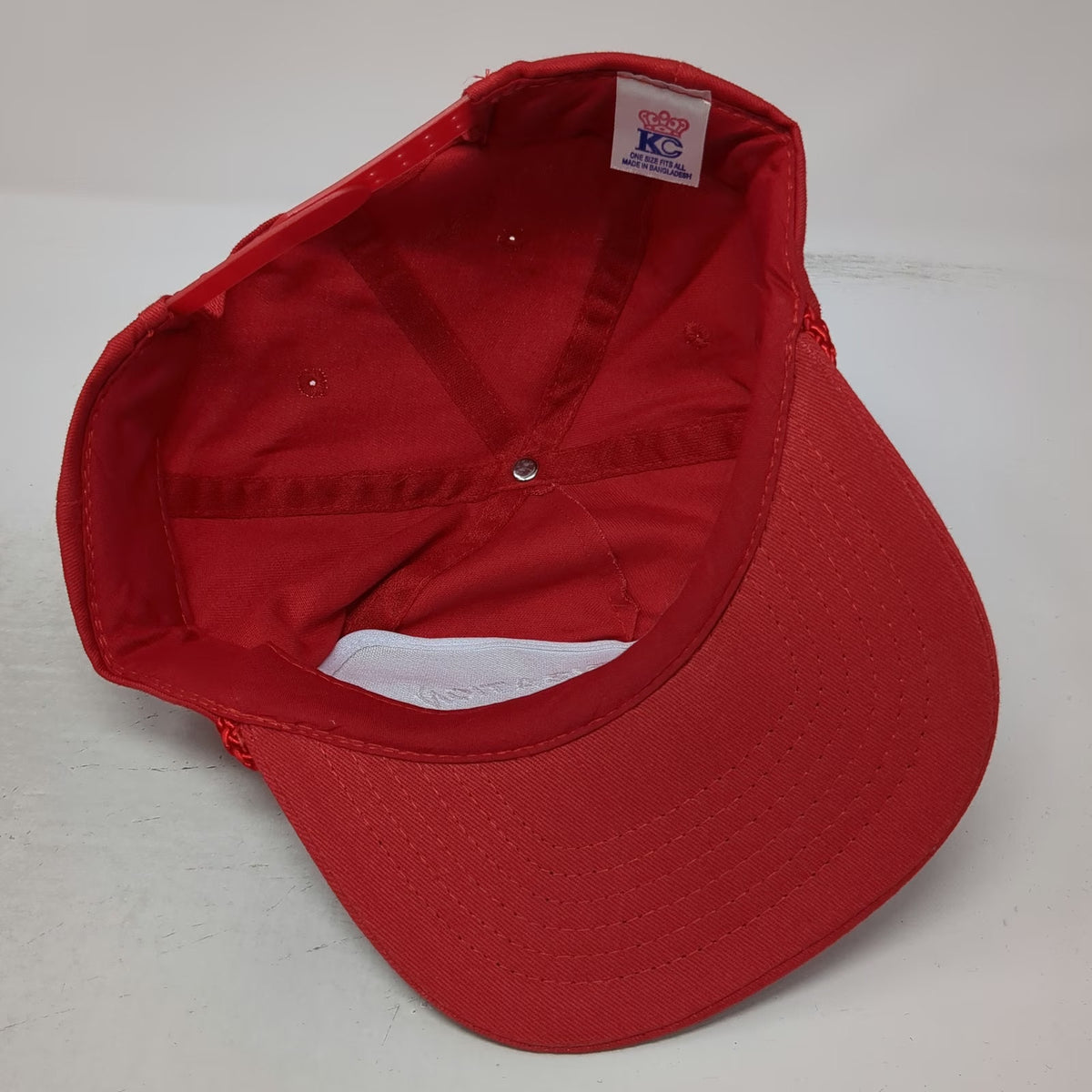 KC 5 Panel Red Hat One Size Owyhee Irrigation Nyssa Oregon Rope Snapback