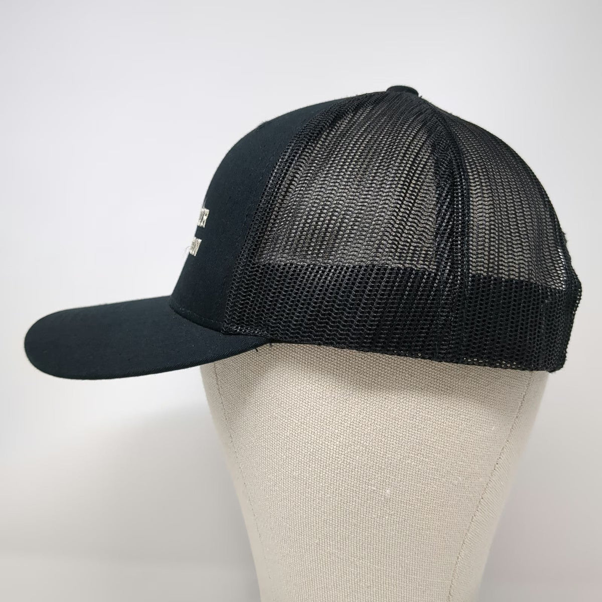 Yupoong Trucker Hat Black One Size Life Is Our Revolution White Rose Resistance
