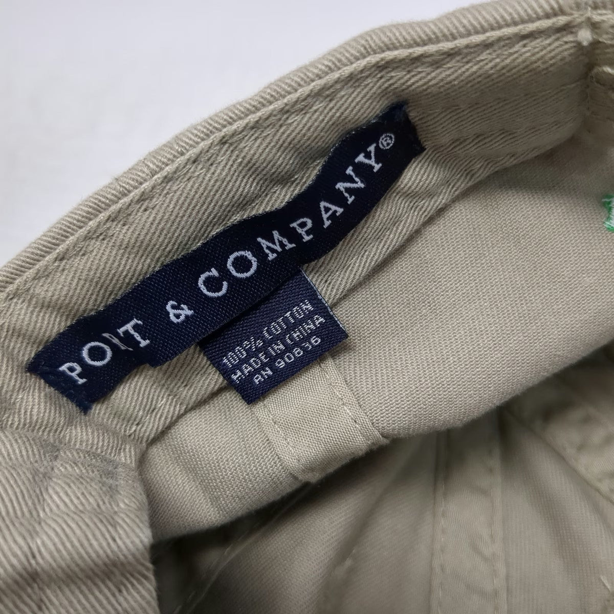 Port & Company Baseball Cap Beige One Size FOSS Embroidered Strapback Hat