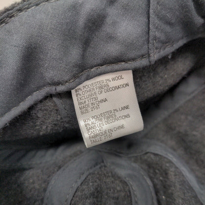 Unbranded Boy's Toddler Fitted Hat Gray size 2T-5T Embroidered R Logo