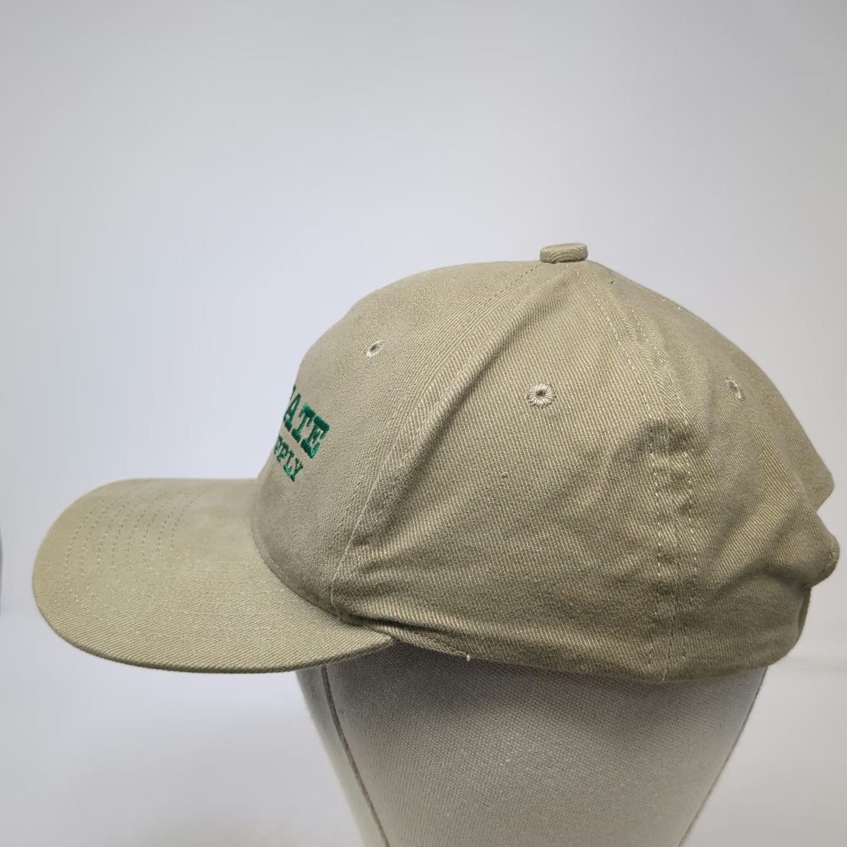 Headliner Gem State Building Supply Baseball Cap Brown One Size Slideback Hat