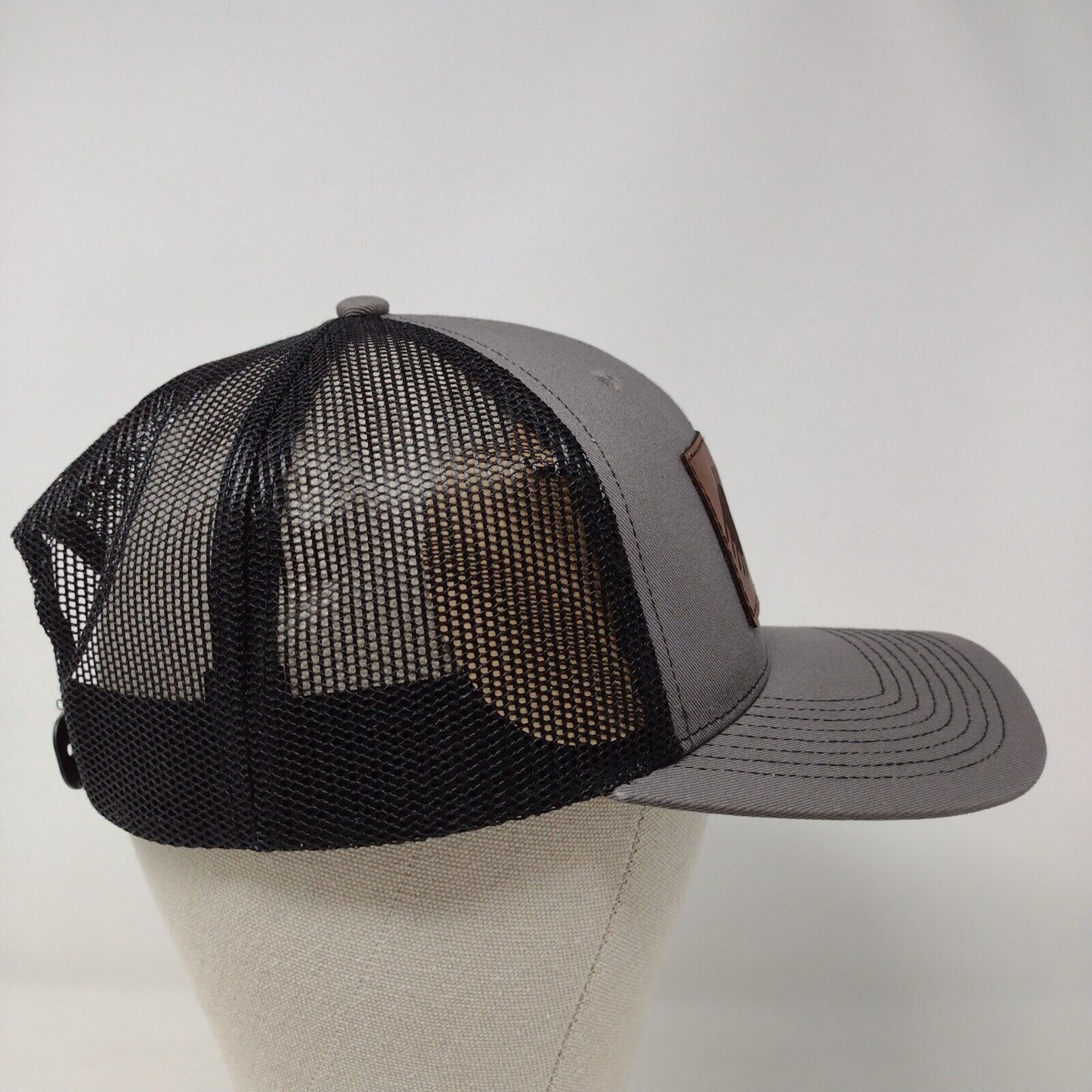 Idaho Central Credit Union Snapback Trucker Hat Gray OSFA Outdoor Cap