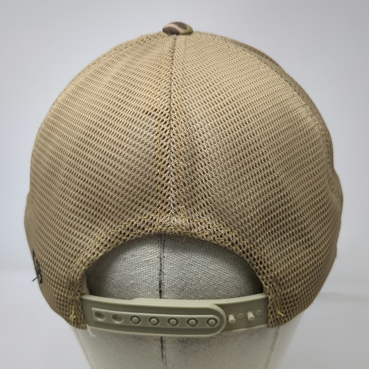 Cap America Whelen Trucker Hat Green Camo One Size Mesh Snapback Flat Brim