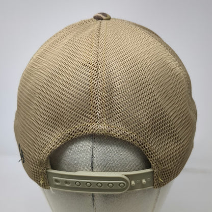 Cap America Whelen Trucker Hat Green Camo One Size Mesh Snapback Flat Brim