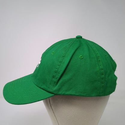 DALIX Baseball Cap Green One Size Embroidered Four Leaf Clover Cotton Strap Hat