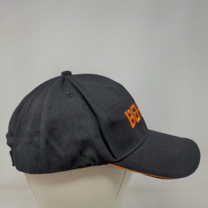 BEHR Strapback Hat One Size Black Adjustable Strap Embroidered Logo