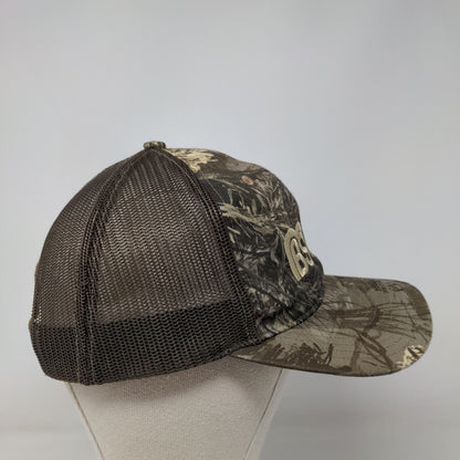 Manning Building Supplies Snapback Trucker Hat Camouflage One Size Mesh Back