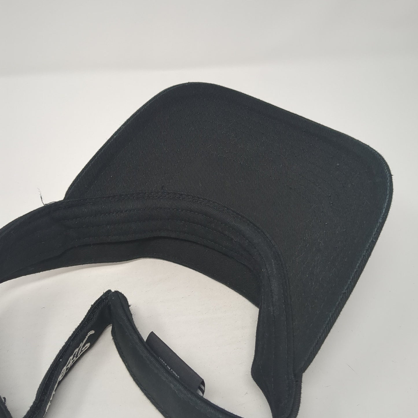 Titleist Pro V1 Strapback Visor Hat Black One Size Adjustable New Era