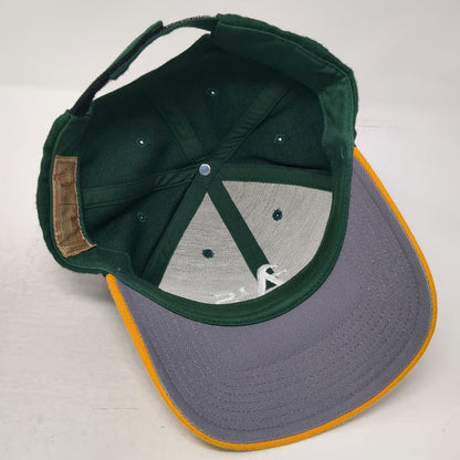 Twins Enterprise MLB Oakland Athletics A's Green OS Baseball Cap Strapback Hat