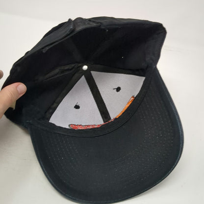 AutoZone Logo Black One Size Baseball Cap Strapback Embroidered Hat Automotive