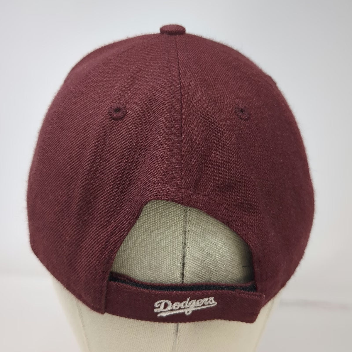Los Angeles Dodgers MLB '47 Baseball Cap Red One Size Strapback Embroidered Hat