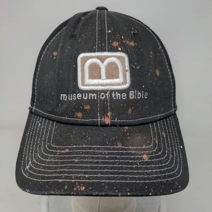 Museum of The Bible Fitted Trucker Hat Black S/M Breathable Mesh Back New Era