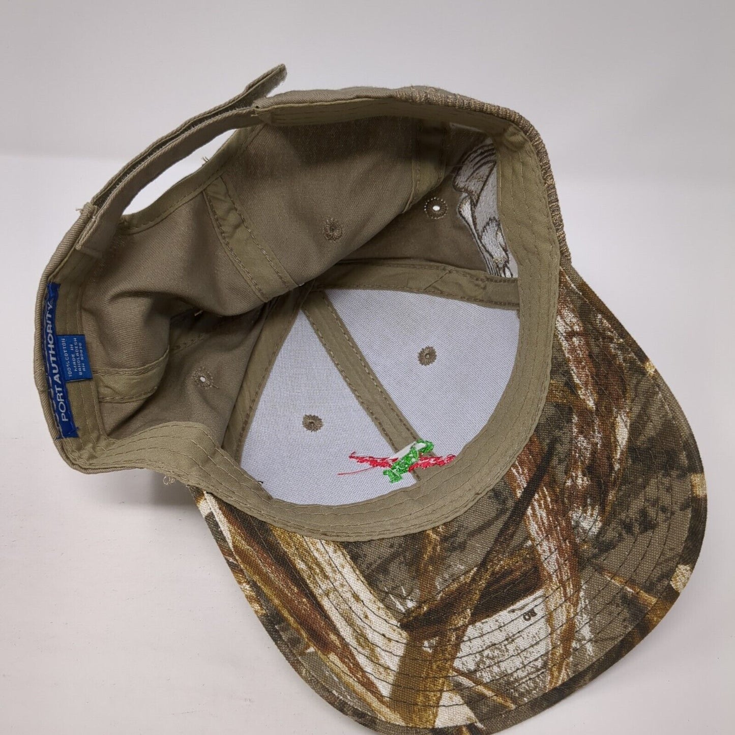 QEI Quality Electric Inc Strapback Hat Camouflage OS Adjustable Port Authority