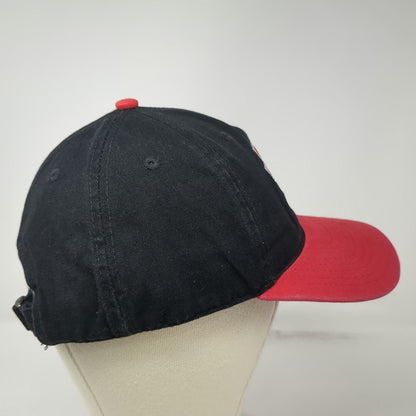 Reebok Super Bowl XL Detroit 2006 Black Red Baseball Cap Hat One Size Embroidery
