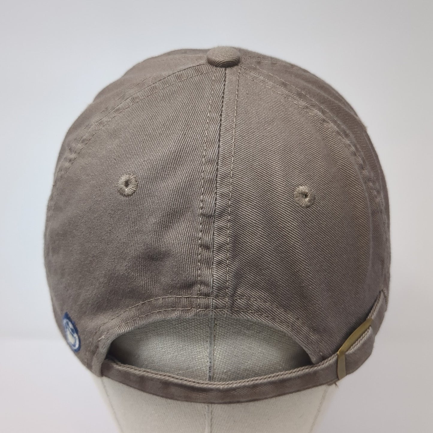 Life is Good Slideback Baseball Cap Brown OS Adjustable Embroidered 6 Panel