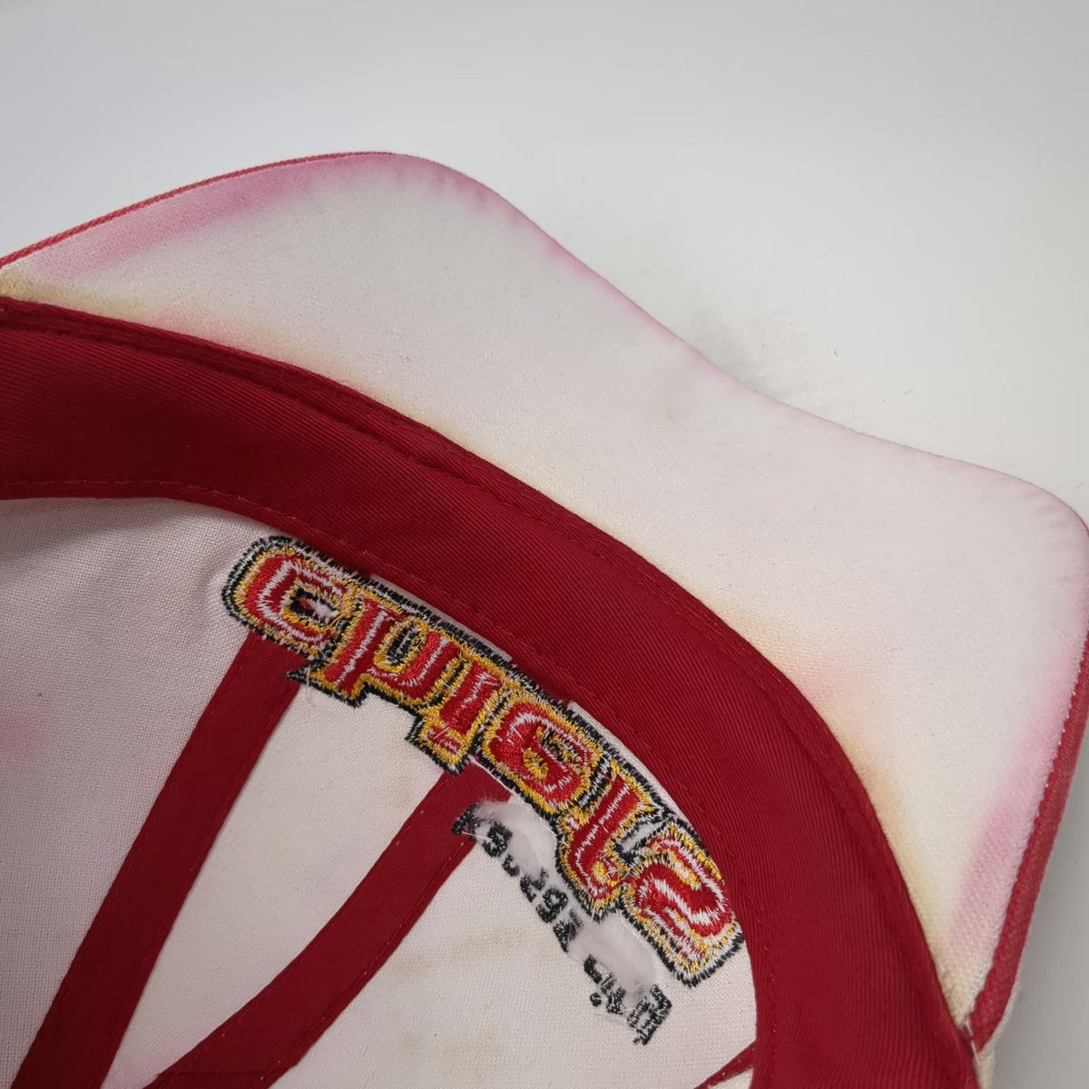 Reebok NFL Kansas City Chiefs White One Size Hat Cap Embroidered Strapback