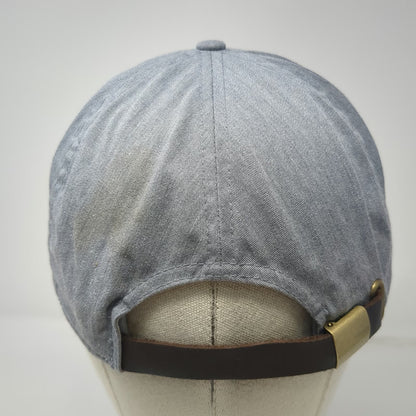 Richardson Baseball Cap Gray One Size Idaho Mountain Patch 7 Panel Strapback Hat