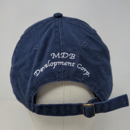 Otto Men's Slideback Hat Blue Size OSFM Embroidered ECHO Logo Cotton