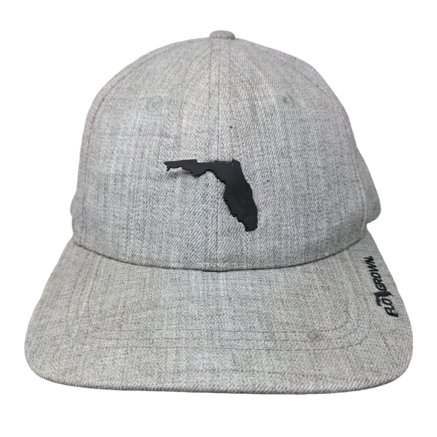 Flo Grown The Best Coast Snapback Hat Gray One Size Adjustable 6 Panel