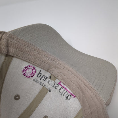Princess Players Club Tournament Strapback Hat Tan One Size Embroidered