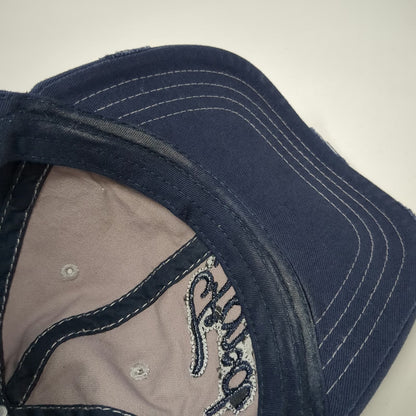 H3 Headwear Ford Baseball Cap Blue One Size Flag Graphic Contrast Stitching Hat