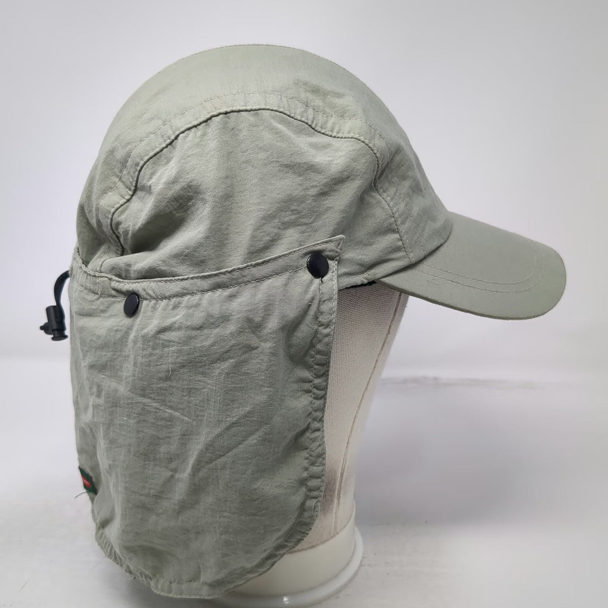 Redington Baseball Cap Beige One Size Sun Flap Fishing Polyester Toggle Hat