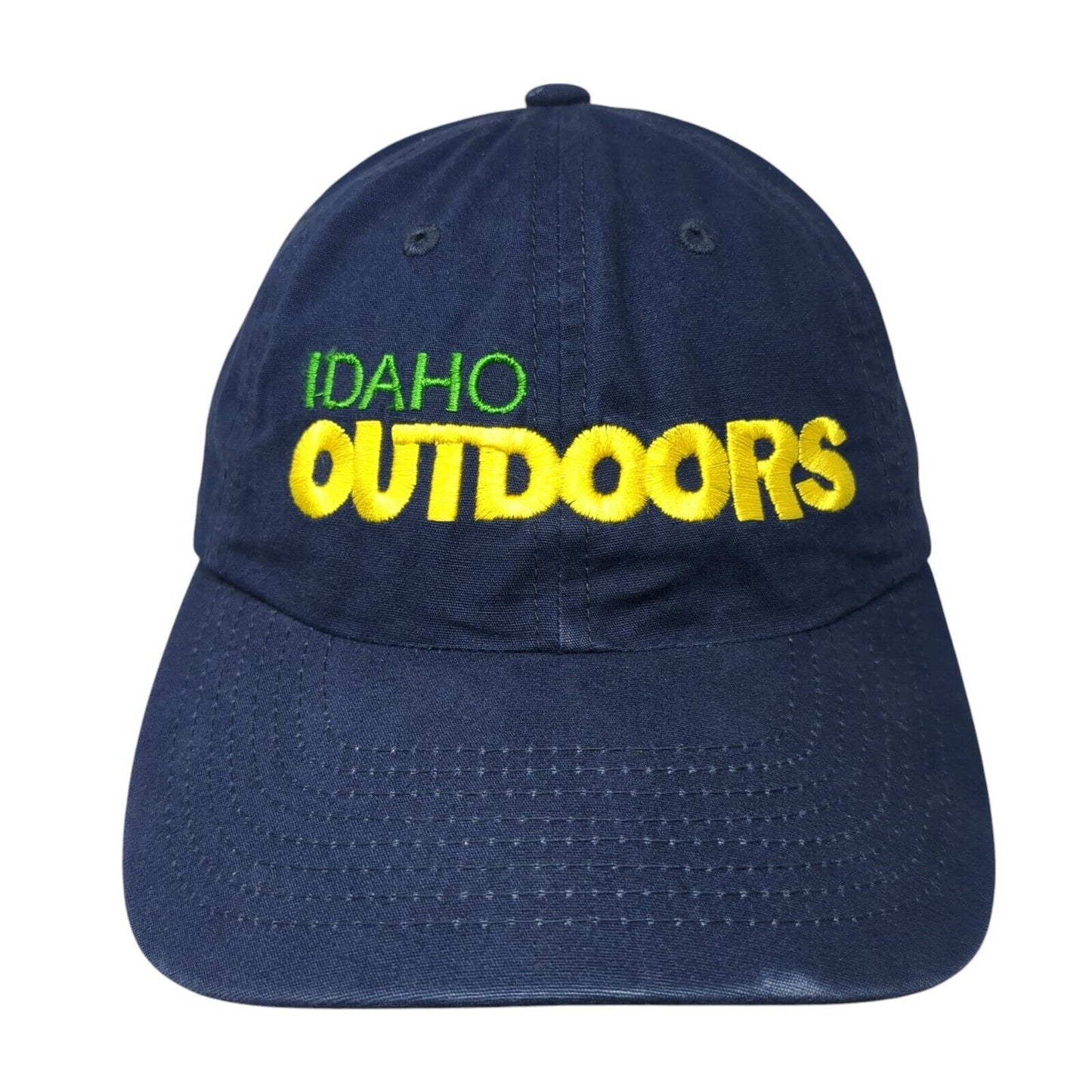 Idaho Outdoors Slideback Hat Blue One Size Adjustable Port Authority