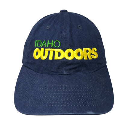 Idaho Outdoors Slideback Hat Blue One Size Adjustable Port Authority