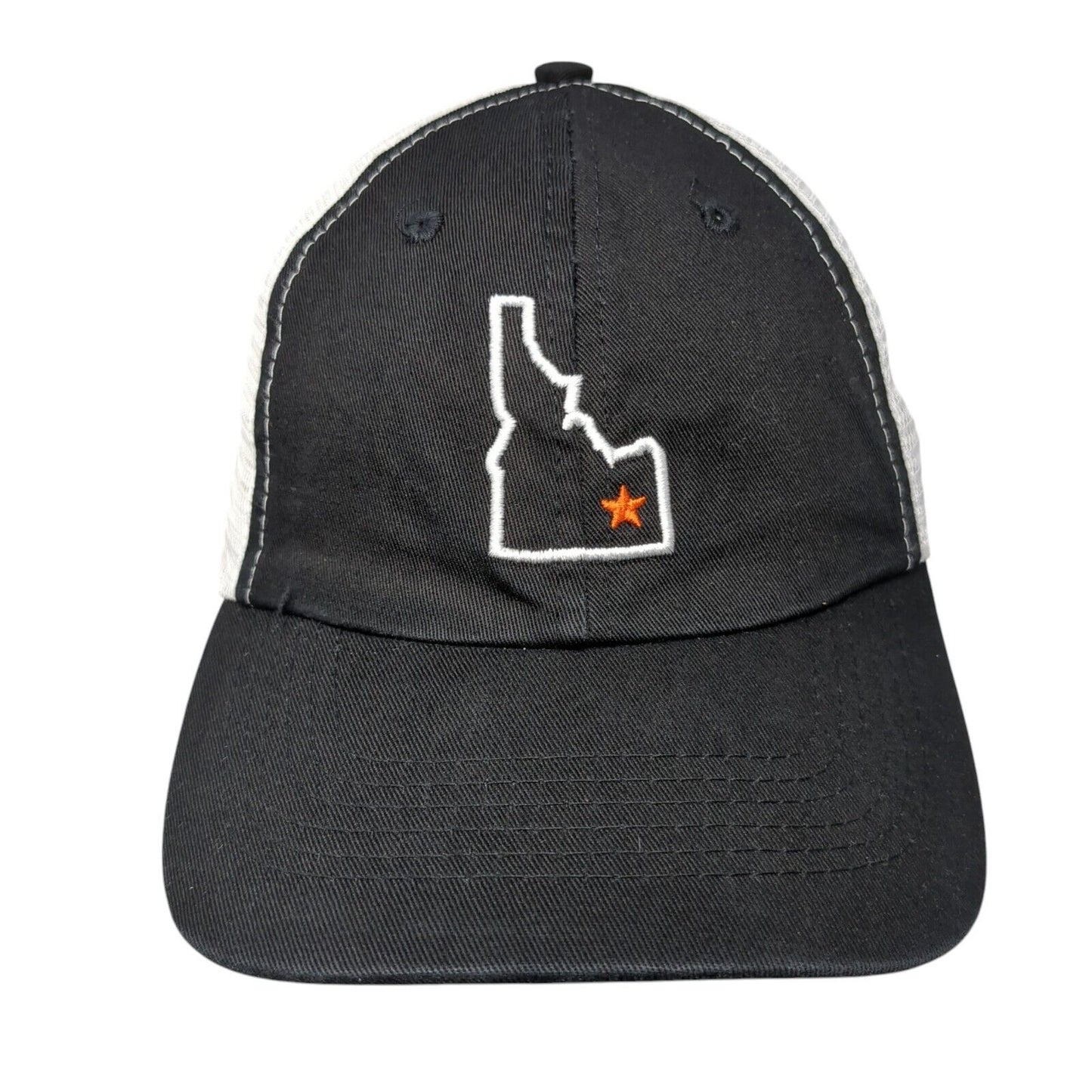 Go Bengals Strapback Trucker Hat Black One Size Adjustable Embroidered Mesh Back