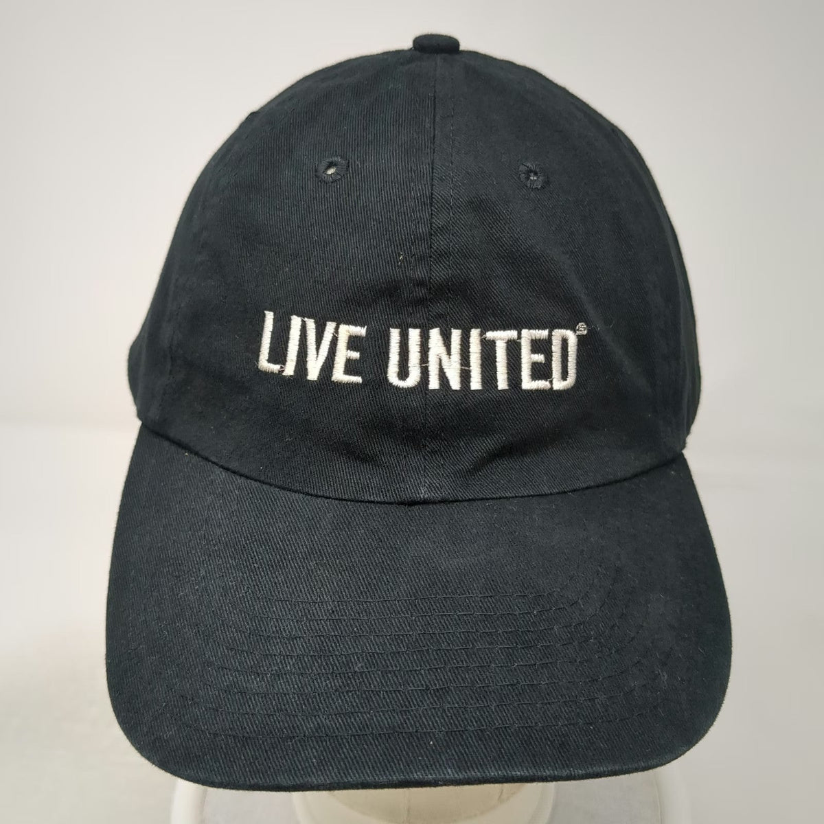 KC Berkshire United Way Live United Hat Black One Size Strapback Baseball Cap