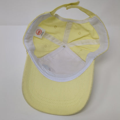 Strawberry Strapback Hat Yellow One Size Adjustable Embroidered Wonder Nation