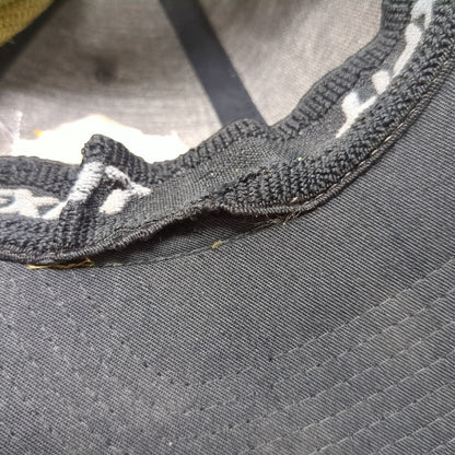 Top Down Restoration Fitted Mesh Back Trucker Hat Camo One Size Flexfit