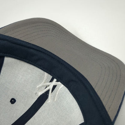 New York Yankees MLB T.E.I. Baseball Cap Blue White One Size Gray Undervisor Hat