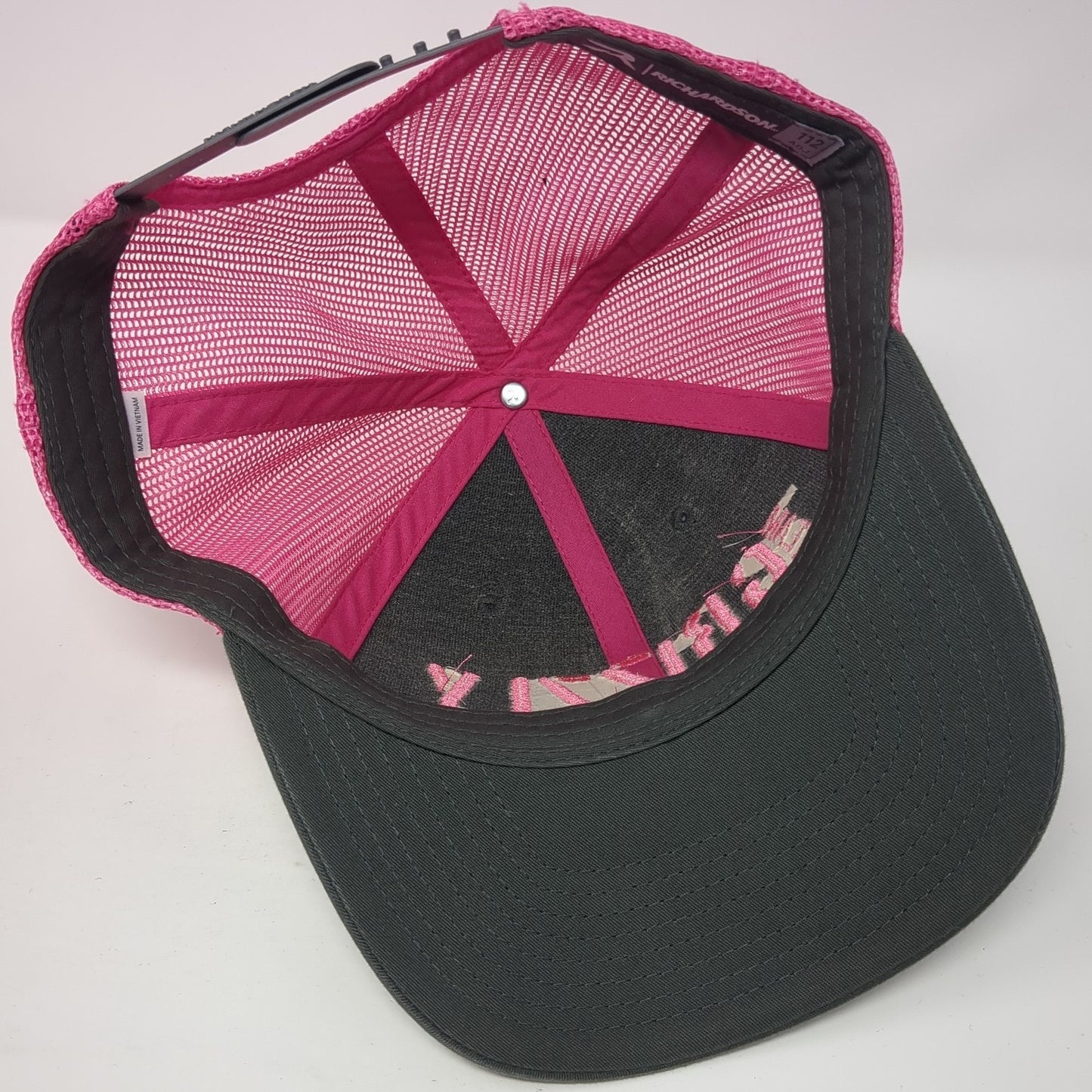 Team Grizzly Motorsports Snapback Trucker Hat Multi OS Adjustable Richardson