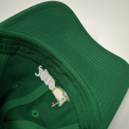 American Needle 2019 Masters Hat Green One Size Baseball Cap Cotton Slideback