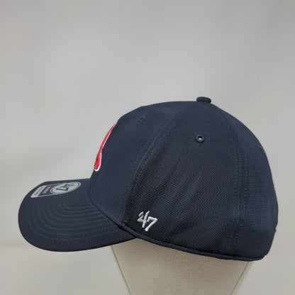 Boston Red Sox Strapback Hat Blue OSFA Embroidered Logo '47 Brand MLB