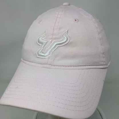 University South Florida Bulls Women's Slideback Hat Pink Embroidered Logo NCAA