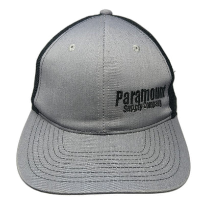 Port Authority Trucker Hat Gray One Size Paramount Supply Company Snapback Mesh