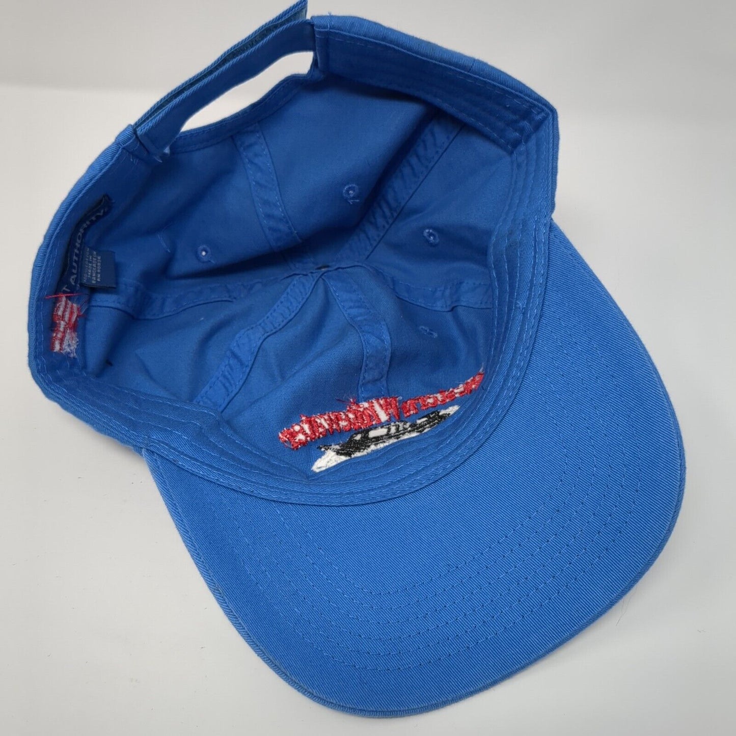 Western Whitewater Association Strapback Hat Blue OS Adjustable Port Authority
